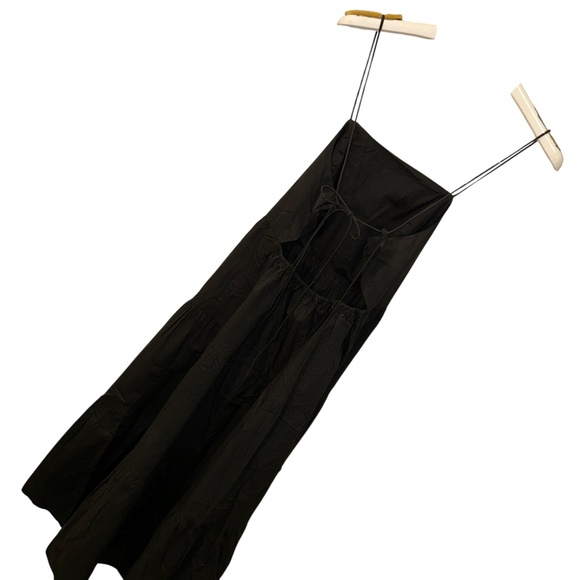 Rails black cotton tiered backless prairie dress S - Picture 5 of 5